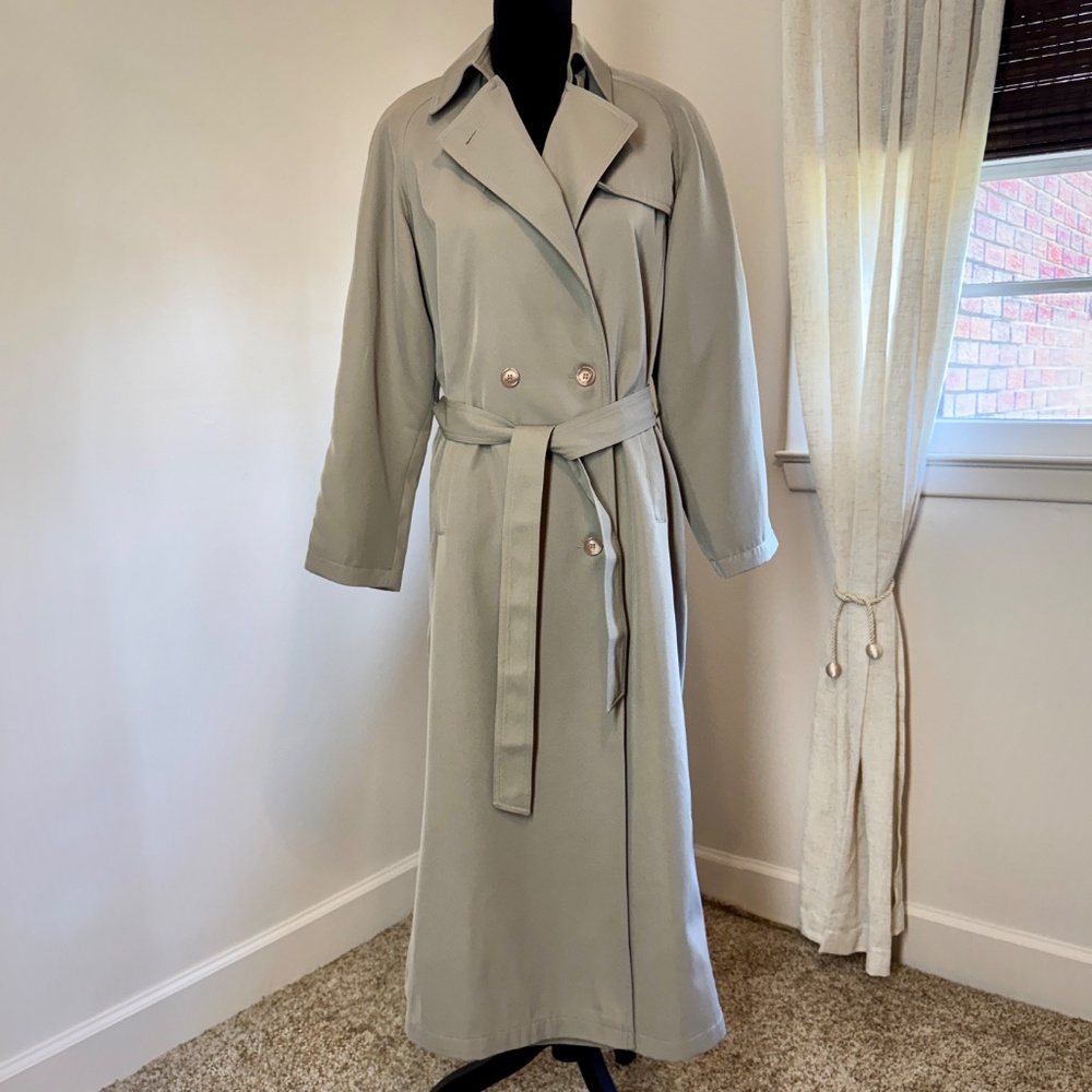Julia Klein Vintage Trench Coat, Size 10